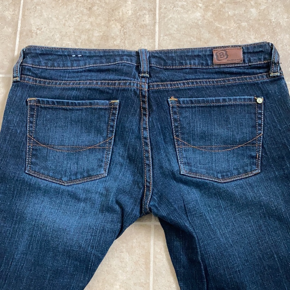 Huntington Juniors Flare Blue Jeans - Size 7 Reg - Picture 6 of 8